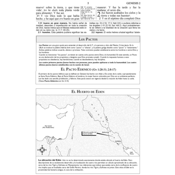 Biblia de las Américas Biblia de estudio piel italiana - Image 6