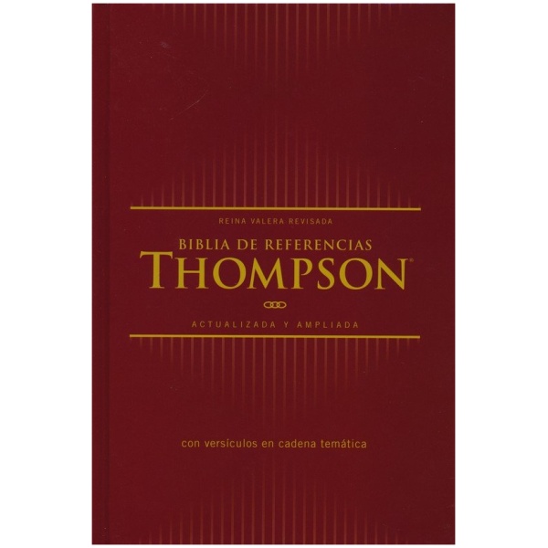 Biblia RVR De Referencia Thompson Tapa Dura, Actualizada Y Ampliada ...