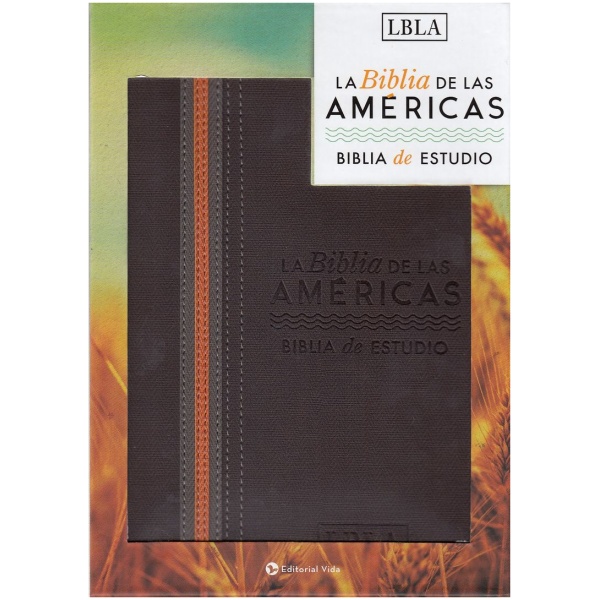 Biblia de las Américas Biblia de estudio piel italiana