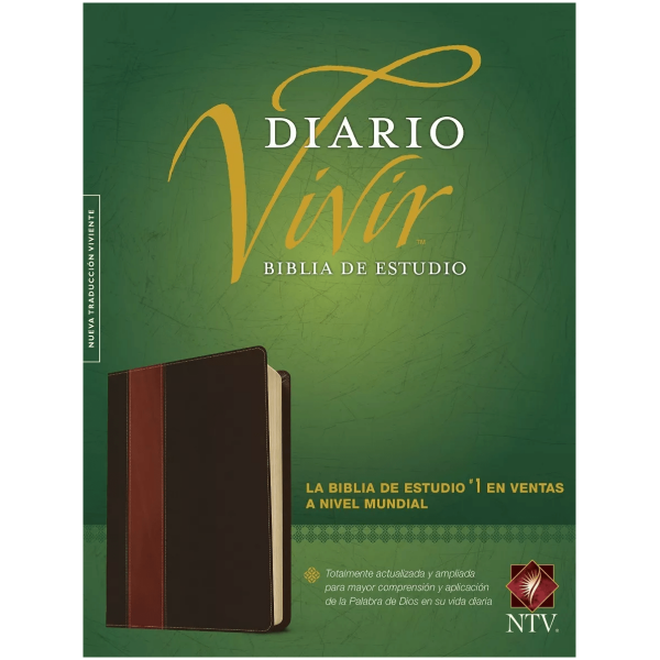 Biblia De Estudio Del Diario Vivir Ntv (imitación Piel)