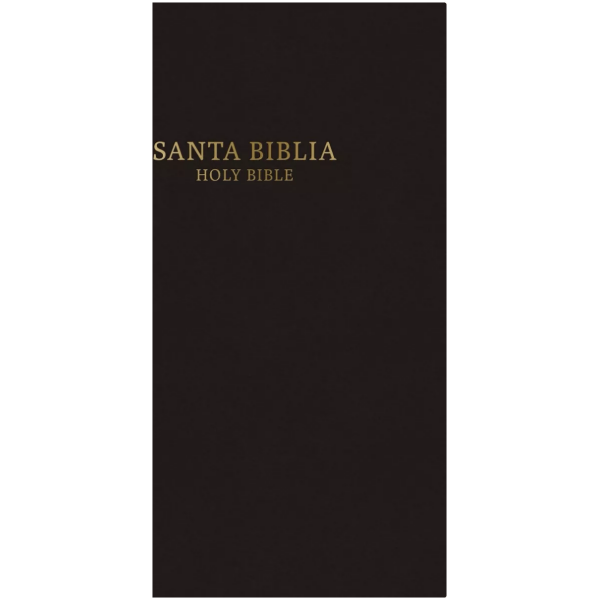 Biblia Bilingüe Tamaño Personal Rvr1960/kjv Tapa Dura Negro