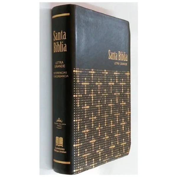 Biblia RVR1960 Mediana Letra Grande Negro ET RVR065CLG