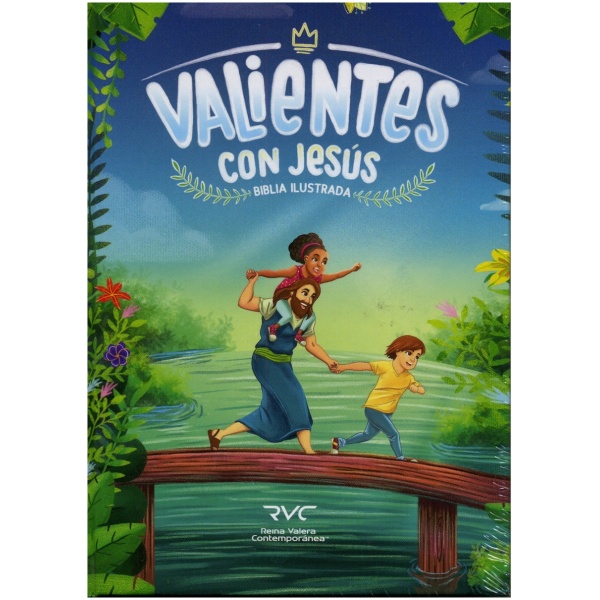 Biblia RVC023 Ilustrada Valientes Con Jesús Tapa Dura – Pez Con Anteojos