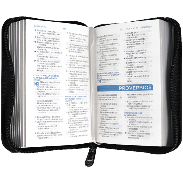 Biblia RVR1960 chica negro canto dorado RVR045cZLMa PJR - Image 3