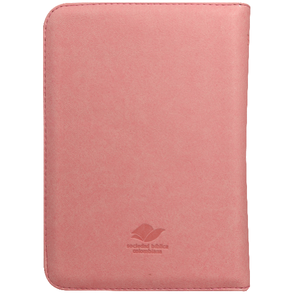 Biblia RVR1960 Chica Troquelado Rosa Beige Dorado RVR046cZLM PJR - Image 2