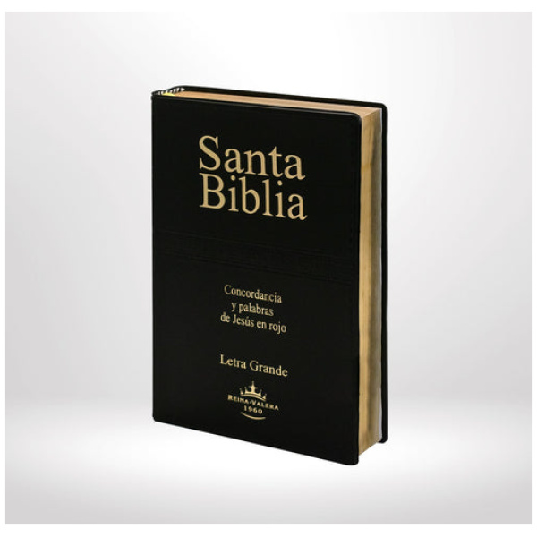 Biblia RVR1960 Mediana Concordancia Negro 12pt RVR062CLGPJR