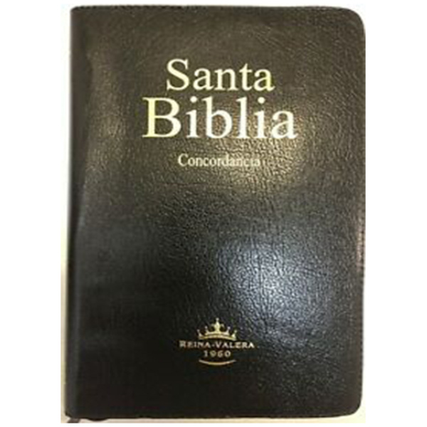 Biblia RVR1960 Mediana Im Piel Negro RVR065ecZTI