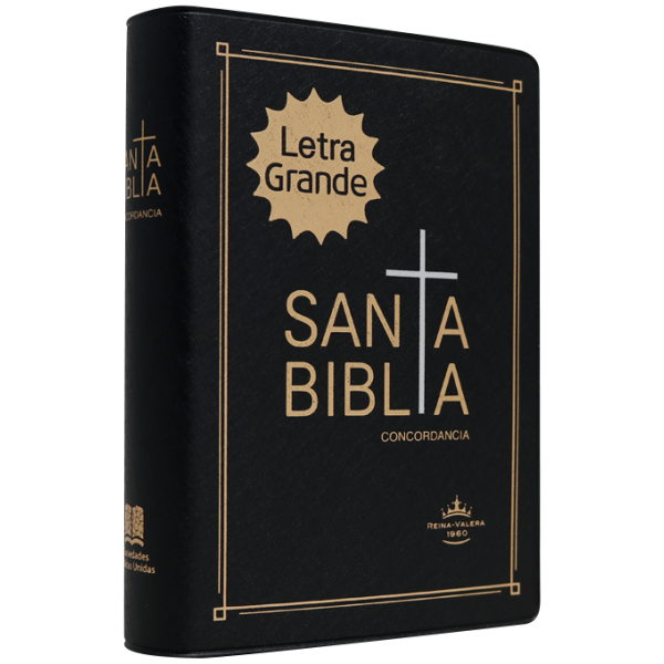 Biblia RVR1960 chica vinil negro RVR042cLG - Image 4