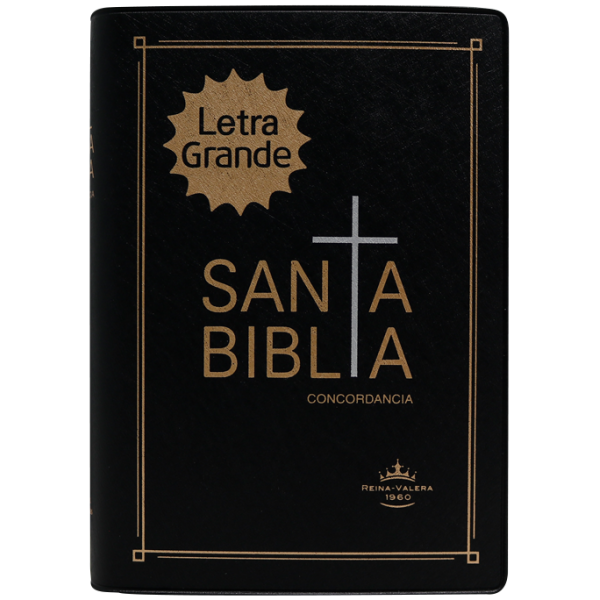 Biblia RVR1960 chica vinil negro RVR042cLG