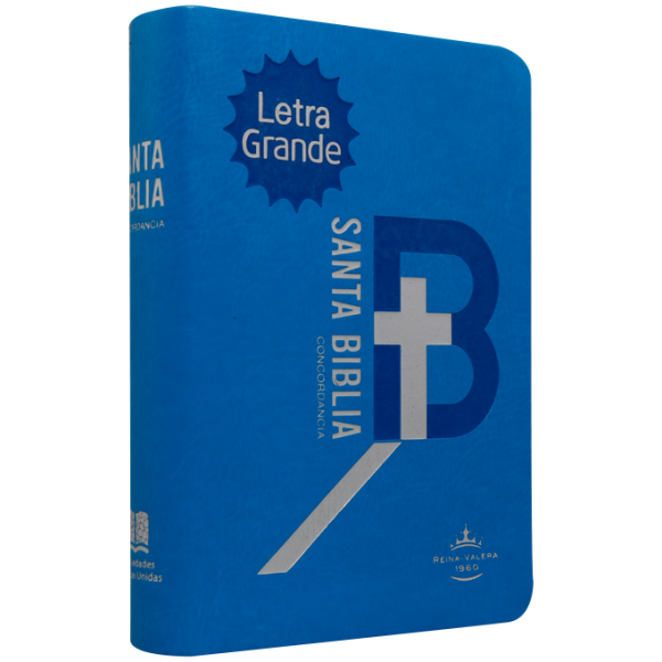 Biblia RVR1960 chica imit p azul DRS RVR045cLG 9pt