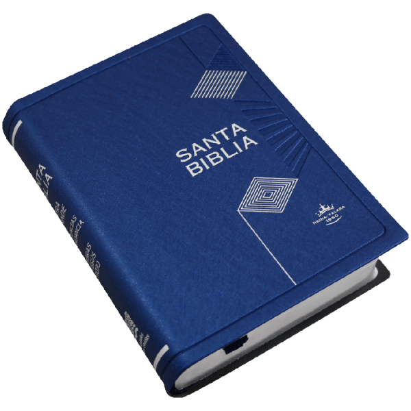 Biblia RVR1960 chica vinil azul MDM RVR042cLGPJR 9pt - Image 2