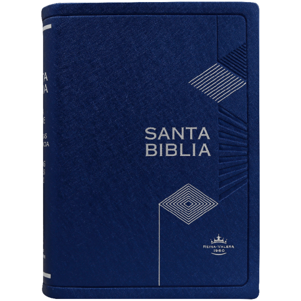 Biblia RVR1960 chica vinil azul MDM RVR042cLGPJR 9pt